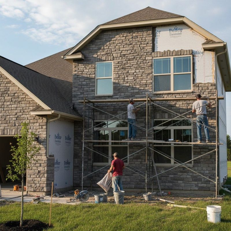 Cement Siding Installation
